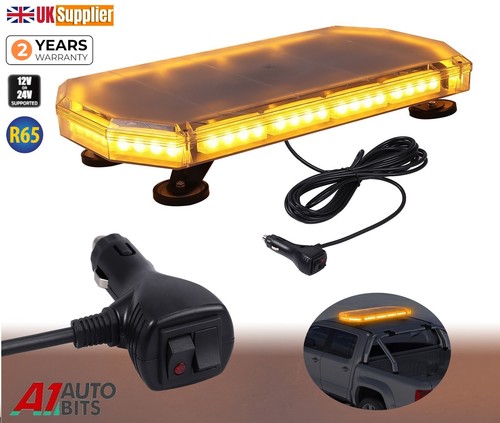 600mm 60cm magnetic led - 60cm, amber