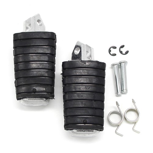 Front footrest foot pegs - front,