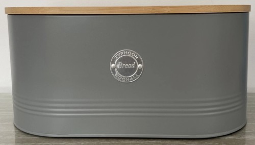 Typhoon grey bread bin metal - bread,