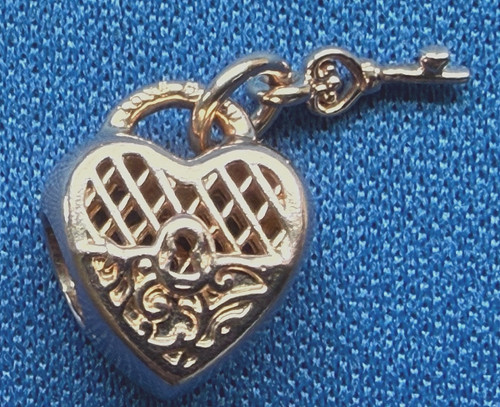 Pandora heart key 14k rose - pandora,
