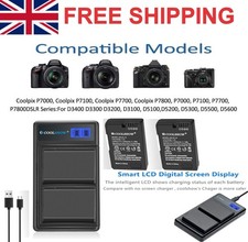 2× EN-EL14 EL14a Battery &