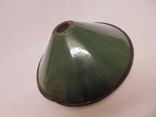 Vintage green white - vintage, enamel