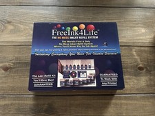 Free Ink 4 Life No Mess Refill System Kit for Any Inkjet Printer Cartridges 