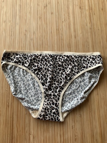 Animal print high leg briefs - print,
