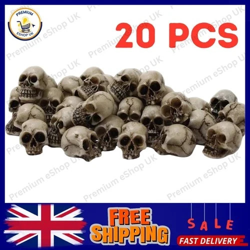 20pcs mini skulls decor - 20pcs,