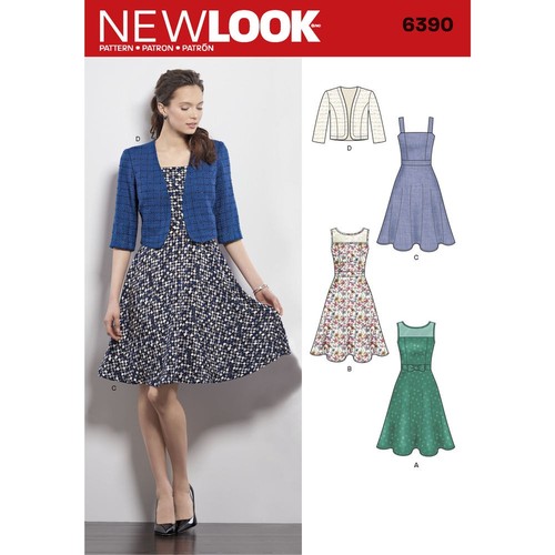 New look sewing pattern 6390 - new,