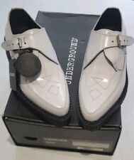 BNIB - UNDERGROUND Jefferson Hack Apollo White Creeper Shoes UK4 Punk Retro