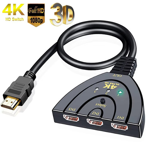 Port hdmi splitter cable - 3,