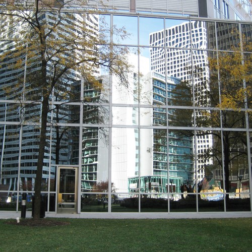 Silver reflective one way - reflective,