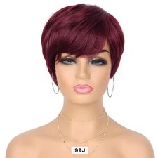 Short Pixie Cut Wig With Bang