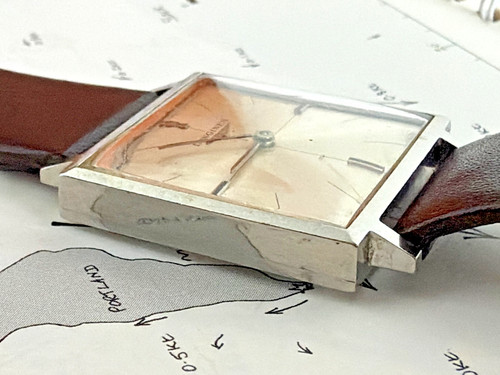 Longines square 1966 stainless - longines,