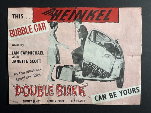 Heinkel bubble car 1961 - heinkel,