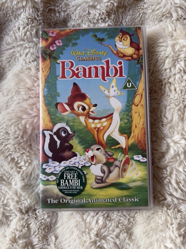 Disney bambi vhs - vhs,