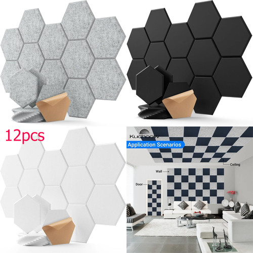 12pcs acoustic wall panel - 12pcs,