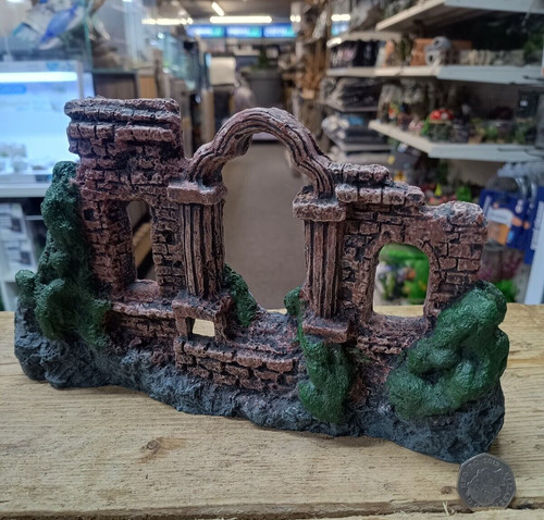 Rustic stone arch - stone,