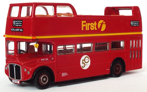 Diecast bus short open - diecast,
