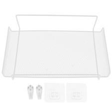  Router Shelf Wall Mount Mesh Hanging Black Wifi Shelves for Decor