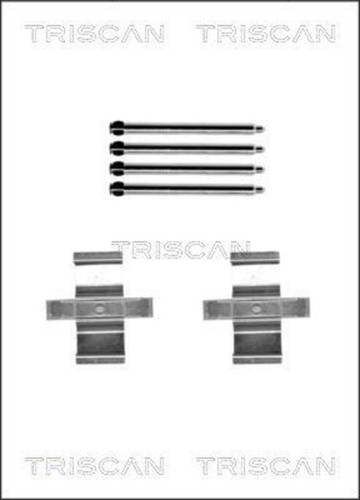 Disc brake pads accessory kit - brake,