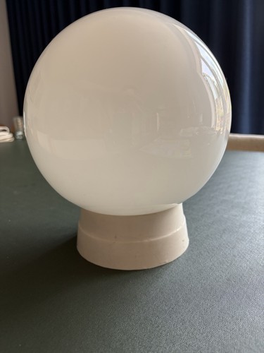 Vintage glass ceiling light - vintage,