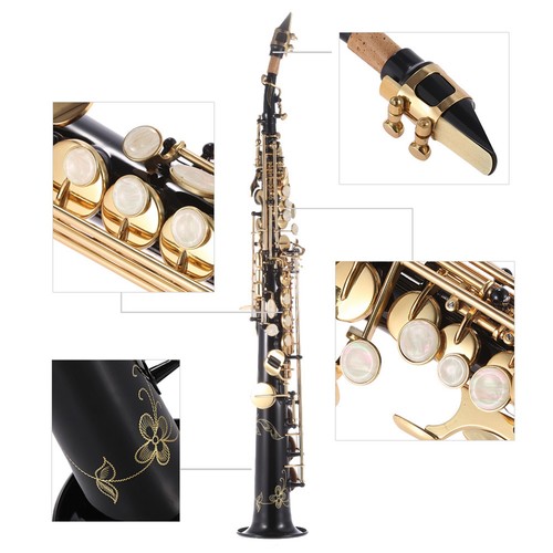 Brass straight soprano sax - soprano,