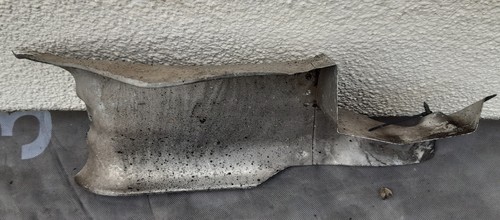 W124 exhaust heat shield - w124,