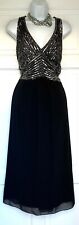 MONSOON SHIMMERING SEQUINS BEADS MIDI EVENING OCCASION PARTY DRESS SIZE 20