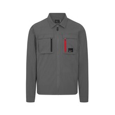 Porsche Motorsport Penske Official Utility Long Sleeve Overshirt T-Shirt Grey