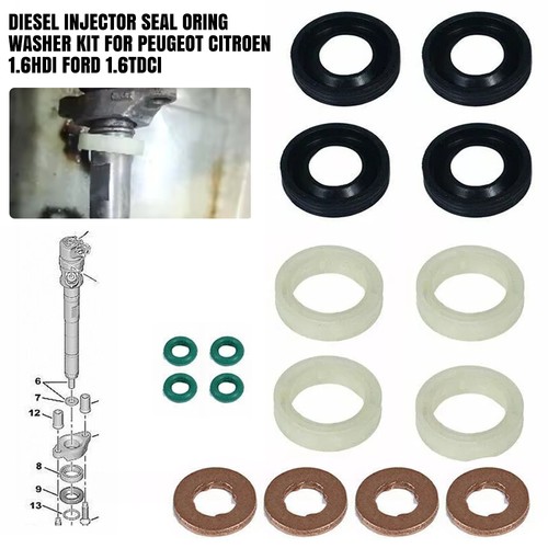 Washer kit diesel injector - diesel,