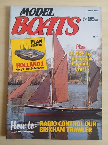 Model boats october 1985 - model,