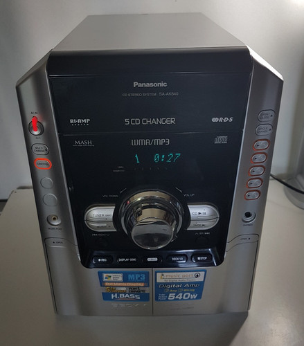 Panasonic music stereo - cd,