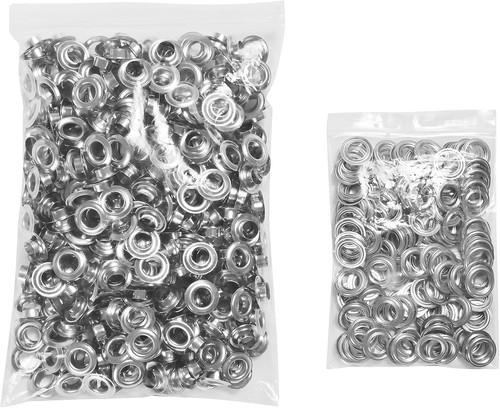 1000pcs grommets inch - 1000pcs,