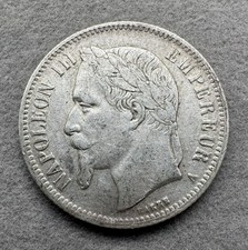 1866 One Franc - France -