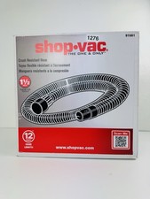 Shop Vac Contractor Hose Roto-Lok Crush Resistant 12ft.X 1/1/2in. #91981 NEW