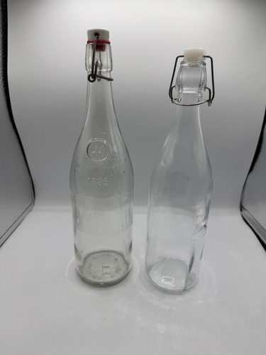 Swing top glass bottles - glass,