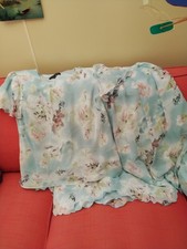 Mandy Marsh Vintage 2 Piece Size 18 pale blue floral