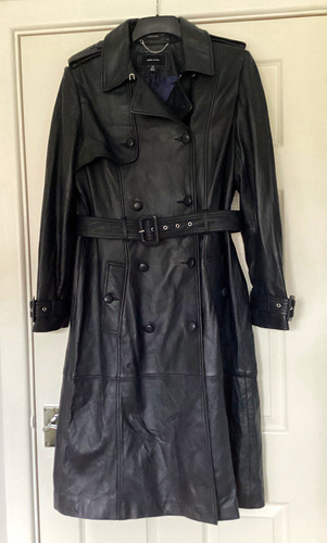 Karen millen navy lamb leather - millen,