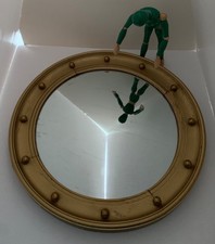 ANTIQUE LARGE CIRCULAR WOODEN