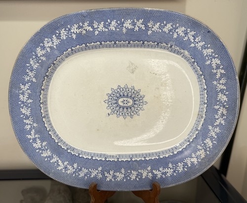 19thc william brownfield blue - 19thc,