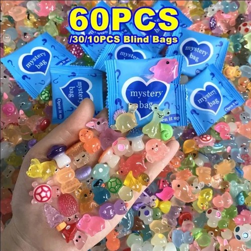 60pcs glow the dark - dark, mini