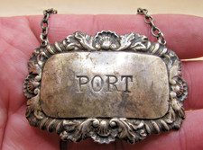 Vintage Sterling Silver Bottle