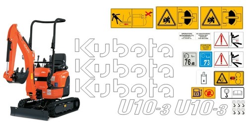 Kubota u10 micro - micro, digger