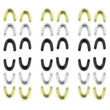 60Pcs Metal Top Stop U-Clip