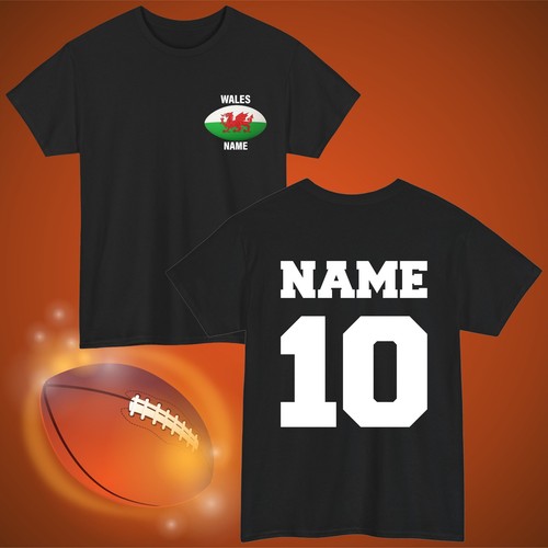 Personalised wales rugby - personalised,