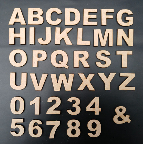 Letters numbers sizes 3cm - letters,
