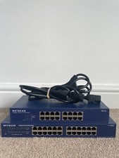 NETGEAR Prosafe 24 Port Gigabit Switch JGS524v2 And 16 Port 10/100 JFS516v2