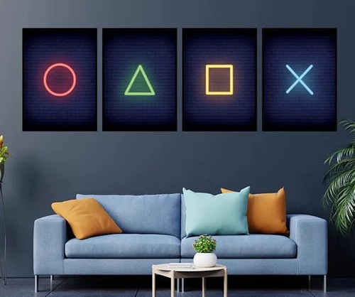Retro playstation posters - retro,