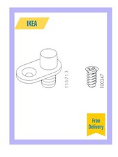 IKEA White Plastic Hinge Stop