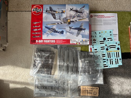 Airfix day fighters - 1/72,