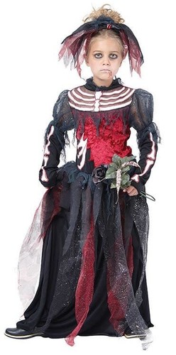 Girls skeleton bride - skeleton, halloween