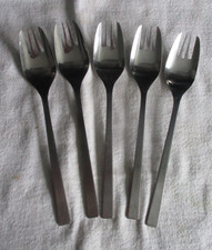 Stainless steel buffet forks - stainless,